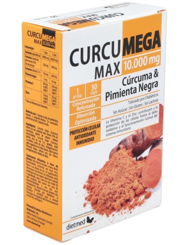 Curcumega Max 30Cap. de Dietmed