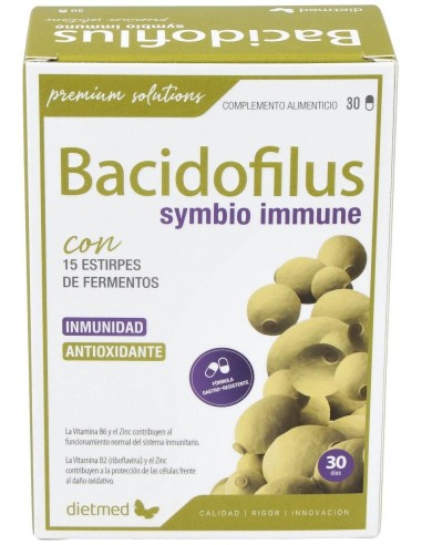 Bacidofilus Symbio Immune 30Cap. de Dietmed
