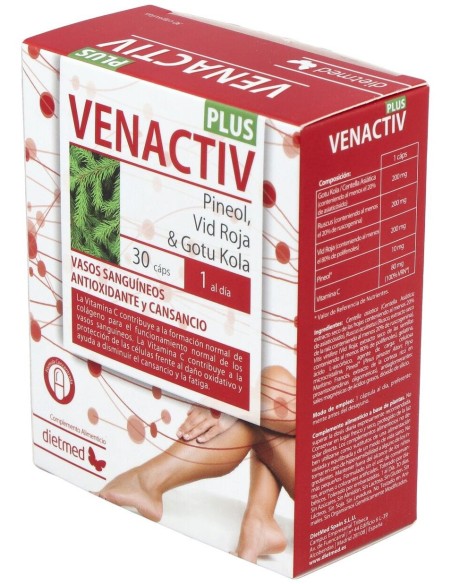 Venactiv Plus 30Cap. de Dietmed