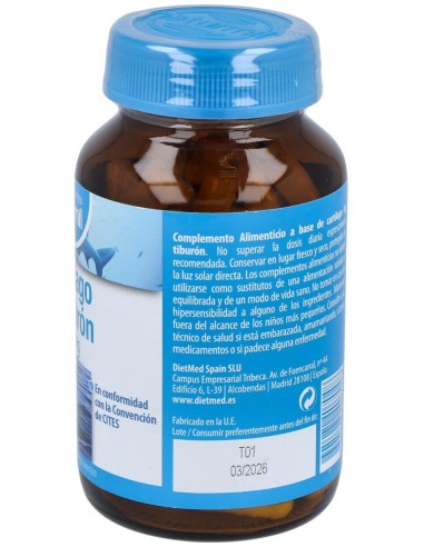 Cartilago De Tiburon 750Mg. 90Cap. de Dietmed