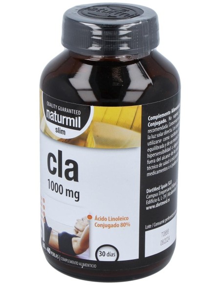 Cla Slim 1000Mg. 80+40Perlas de Dietmed