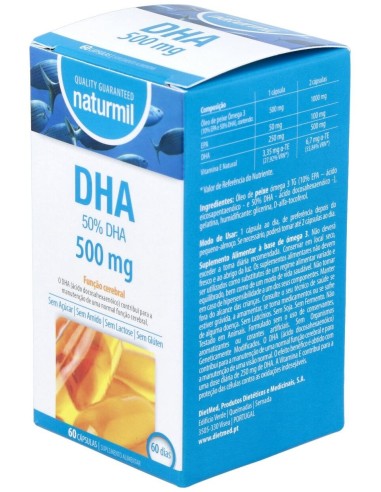 Dha 500Mg. 60Perlas de Dietmed