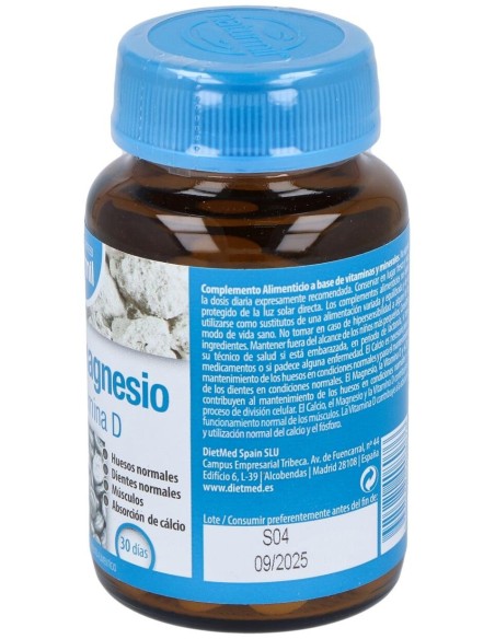Calcio+Magnesio+Zinc+Vit. D 90Comp. de Dietmed