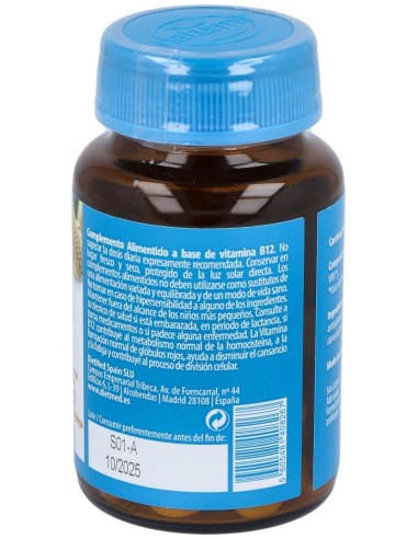 Vitamina B12 2500µg 60Comp. de Dietmed