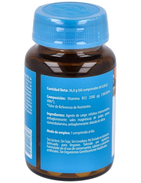 Vitamina B12 2500µg 60Comp. de Dietmed