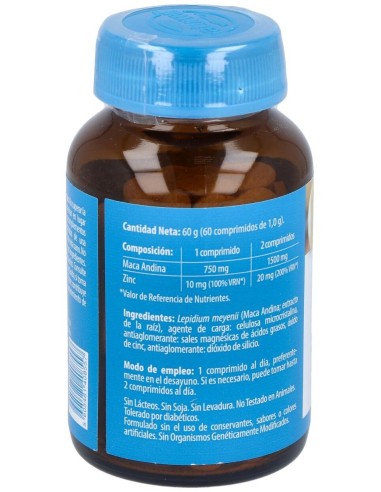 Maca 750Mg. 60Comp. de Dietmed