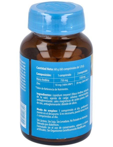 Maca 750Mg. 60Comp. de Dietmed