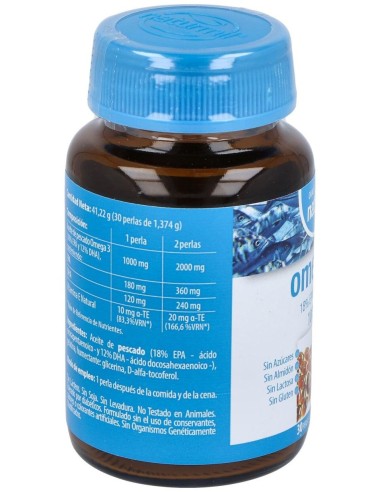 Omega 3 1000Mg. 18/12 30Perlas de Dietmed