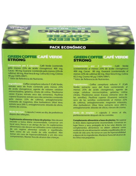 Cafe Verde Strong Pack 2X60Cap. de Dietmed