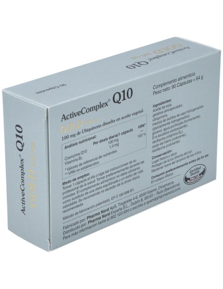 Activecomplex Q10 Gold 100Mg. 90Cap. de Pharma Nord