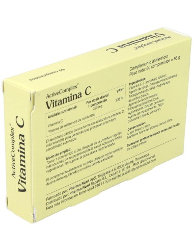 Activecomplex Vit.C Ascorbato Calcico 60Comp. de Pharma Nord