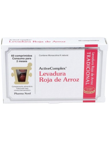 New Activecomplex Levadura Roja De Arroz 60Comp. de Pharma Nord