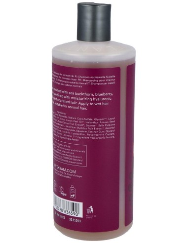 Champu Frutos Rojos 500Ml. Eco Vegan de Urtekram