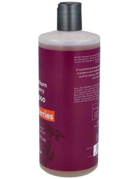 Champu Frutos Rojos 500Ml. Eco Vegan de Urtekram