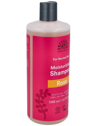 Champu Rosas Cabello Normal 500Ml. Eco Vegan de Urtekram