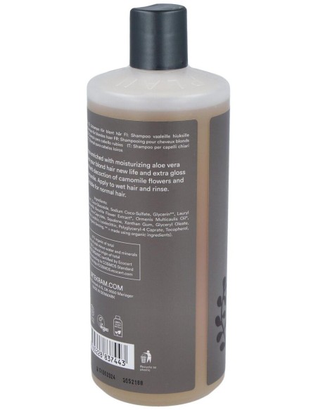 Champu Manzanilla Cabello Claro 500Ml. Eco Vegan de Urtekram