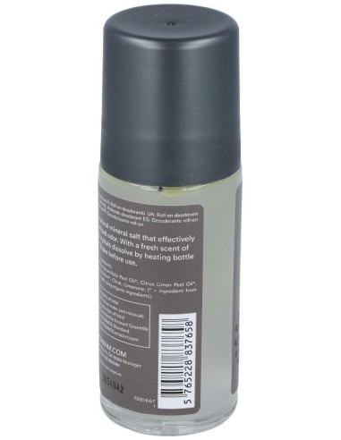 Desodorante Lima Roll-On 50Ml. Eco Vegan de Urtekram