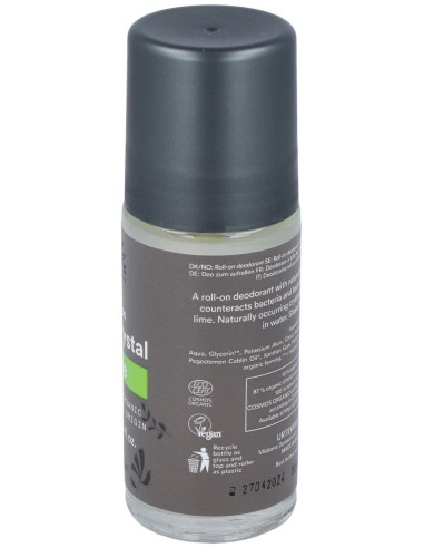 Desodorante Lima Roll-On 50Ml. Eco Vegan de Urtekram