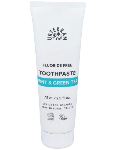 Dentifrico Menta-Te Verde 75Ml. Eco Vegan de Urtekram