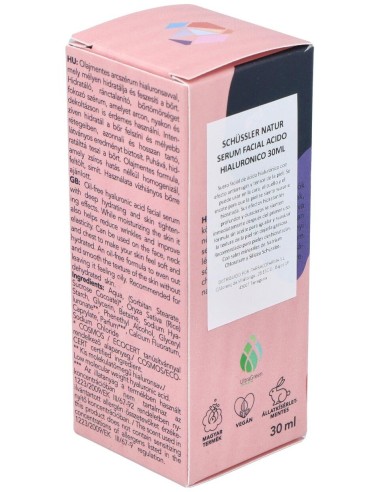 Schussler Natur Serum Facial Ac. Hialuronico 30Ml. de Schussler Natur Cosmedics