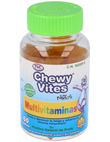 Chewy Vites Kids Multivitaminas 60 Ud de Chewy Vites
