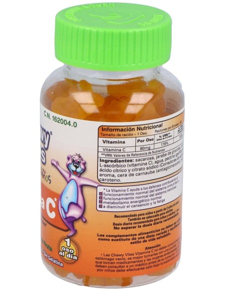 Chewy Vites Vitamina C Infantil 60Ud. de Chewy Vites
