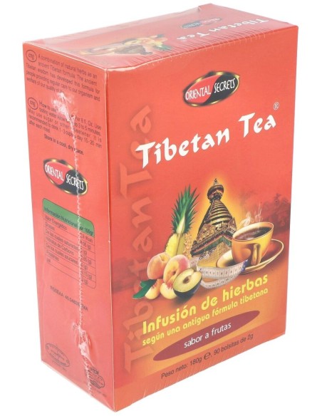 Tibetan Tea Sabor Frutas 90Sbrs. de Tibetan Tea