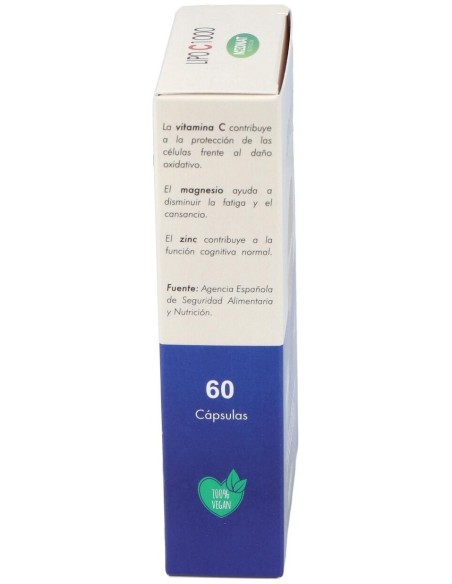 Lipo C 1000 Vitamina C Liposomada 60Cap. de Mednat