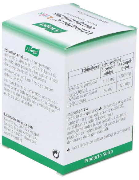 Echinaforce Kids 80Comp. de A.Vogel
