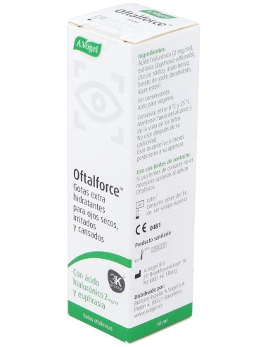 Oftalforce Gotas Para Ojos Secos 10Ml. de A.Vogel