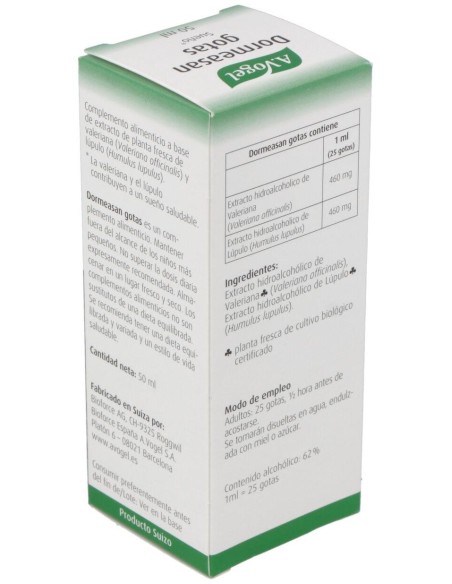 Dormeasan 50Ml. de A.Vogel