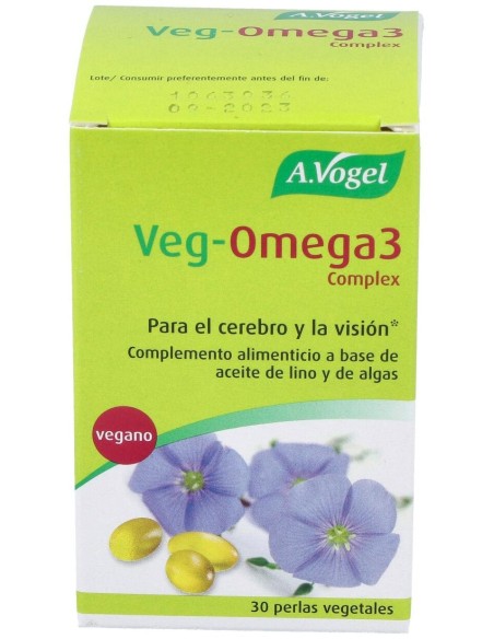 Veg-Omega-3 Complex Cápuslas 30 de A.Vogel