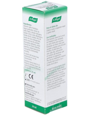 Sinuforce Spray Nasal Ml 20  de A.Vogel
