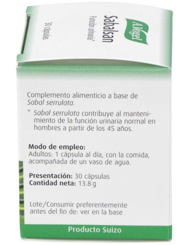 Sabalsan Cápsulas 30 de A.Vogel