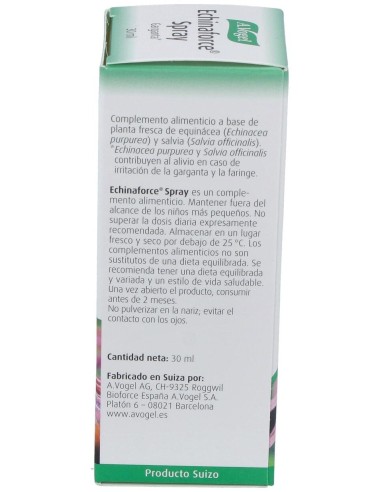 Echinaforce Spray Ml 30 de A.Vogel