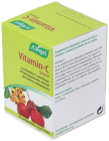 Vitamina-C (Bio-C) 40Comp. de A.Vogel