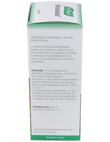 Drosinula 200Ml. de A.Vogel