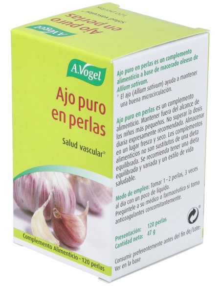 Ajo Puro Perlas 120 de A.Vogel