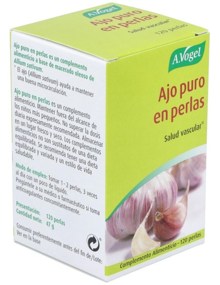 Ajo Puro 120Perlas de A.Vogel