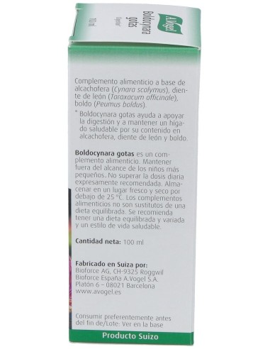 Boldocynara 100Ml. de A.Vogel