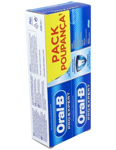 Pasta Pro-Expert Proteccion Profesional 2X100Ml. de Oral-B