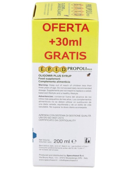 Oligomir Plus Jarabe 200Ml. de Specchiasol