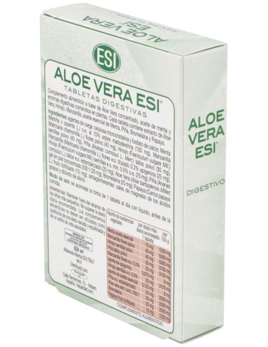 Aloe Vera Digestivo (Caja Blanca) 30Comp. de Trepatdiet-Esi