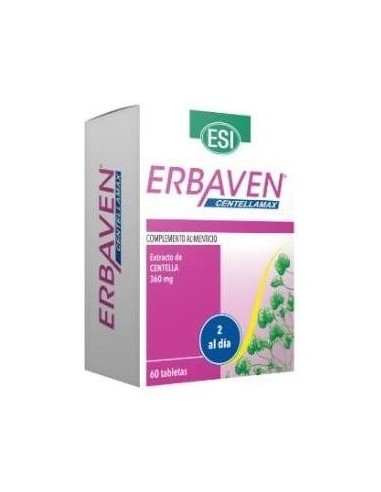 Erbaven Centellamax 60Comp. de Trepatdiet-Esi