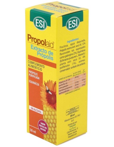 Propolaid Ext.Propolis+Echinacea 50Ml.S/A de Trepatdiet-Esi