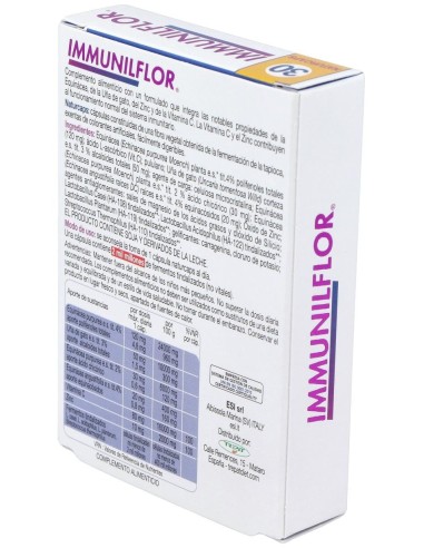 Immunilflor 30Cap. de Trepatdiet-Esi