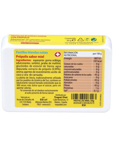 Propolaid Caramelo Miel 50Gr. de Trepatdiet-Esi