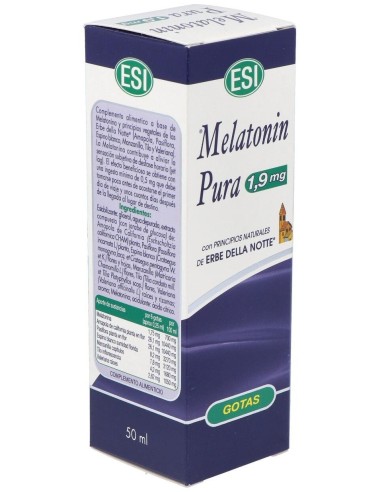 Melatonin 1,9Mg Con Erbe Della Notte 50Ml. de Trepatdiet-Esi