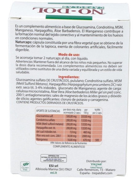 No Dol 30Cap. de Trepatdiet-Esi