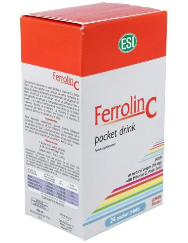 Ferrolin C Pocket Drink 24Sbrs. de Trepatdiet-Esi